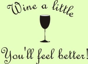 wine makes you feel better